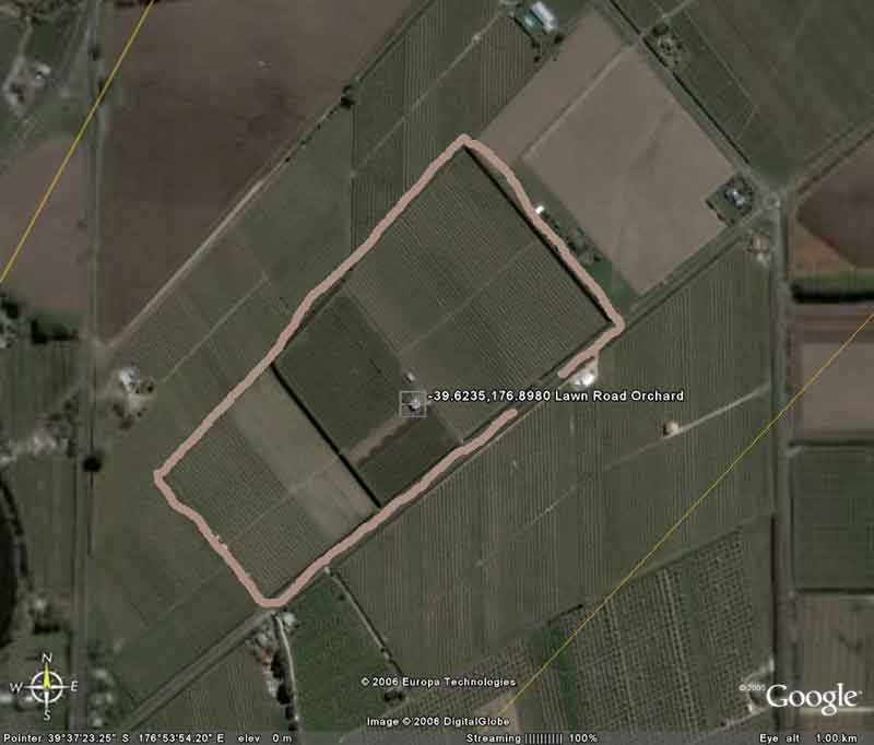 Loading Lawn Road Orchards Satellite Image